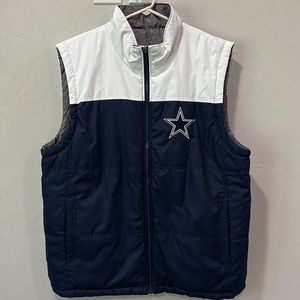Dallas Cowboys Reversible Vest Men’s XL